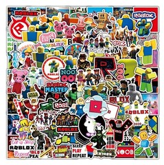 Mix 10/50 PCs Roblox Game Luggage Notebook Laptop Car Sticker – No Duplicate