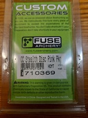 Fuse Archery CC Stealth Disc Pink 4 Pack 1710369 Hoyt New In Package