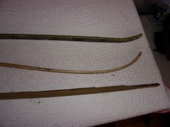Wood and Fiber Glass Recurve Long Bow Lot for Repair or Wall Hangers