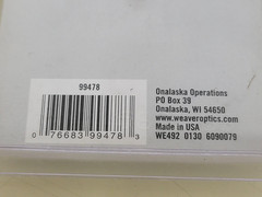 BRAND NEW WEAVER #99478 EXT. MULTI-SLOT 4 WINCHESTER 70 S/A MOA – B2