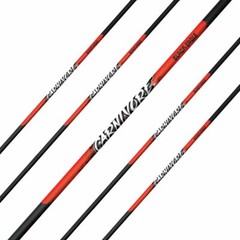 Black Eagle Carnivore Carbon Arrow Shafts 250 Spine (.003″) 1 Dozen