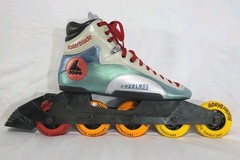 Vintage Rollerblades Problade Elite Inline Skates Mens Size 43 1993 Boss Swiss
