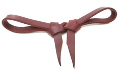 Futurity Knot Bit Hobble Slobber Bar Latigo Leather Amish Made New