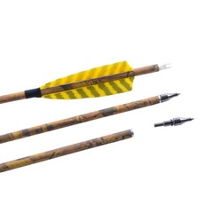 6/12pcs 30» Carbon Arrows Archery SP500 Turkey Feathers Bow Target Hunting