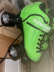 Roller Derby Elite Stomp5 Roller Skates Speed Men’s 4 Women’s 5 Neon LIME Green