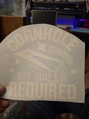 cornhole vinyl decals