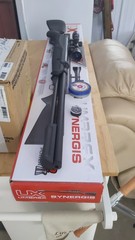 Umarex Synergis .22 Gas Piston Air Rifle 10-Shot RapidMag Scope Box 60 shots