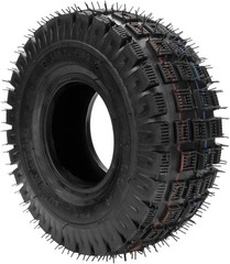 3.00-4 Knobby Tires & Tubes Set for Go Kart and Mini Bikes – 2 Pack