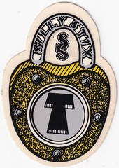 Vintage 1980’s Schmitt Stix Skateboards Silly Stix Sticker
