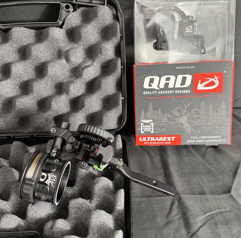 Axcel Driver Plus Sight Bridgelock AVX-41 .010 QAD MX2 Ultrarest RH Package New