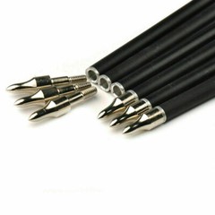 12Pcs 30/32 Carbon Arrows SP500 Turkey Feather Archery For Compound&Recurve Bow