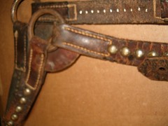 Vintage Leather Horse Harness Straps and Hardware Pieces Tack Equipment