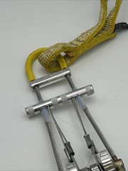 Metalius TCU Rock Climbing Cam #2 Protection Hardware Yellow Sling Vintage