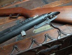 1978 Sheridan Blue Streak 5mm C Series Air Rifle Racine WI TESTED HOLDS AIR