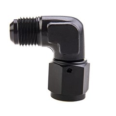 Female to Male Flare 90 Degree Swivel Hose Fitting Adapter Aluminium 6AN Normal