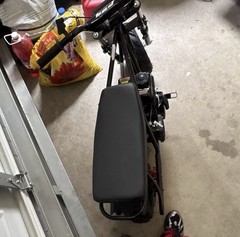 FRP GMB100 Mini Motorcycle 99cc 4-Stroke Gas, Black, LED Lights MPN GMB100