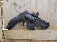 Umarex T4E (2292176) TR50 CO2 Paintball Revolver – New/Mod Up To 25j – Light