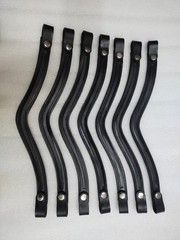 Leather Horse Snap Browband Empty Channel All Sizes & Shapes (6,8 & 10mm).