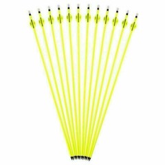 12pcs 30″ Carbon Arrows Spine 500 OD7.8mm Archery Compound Recurve Bow Hunting