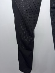 Turnhier Women’s Black Horse Riding Tights With Silicone Grip Size M