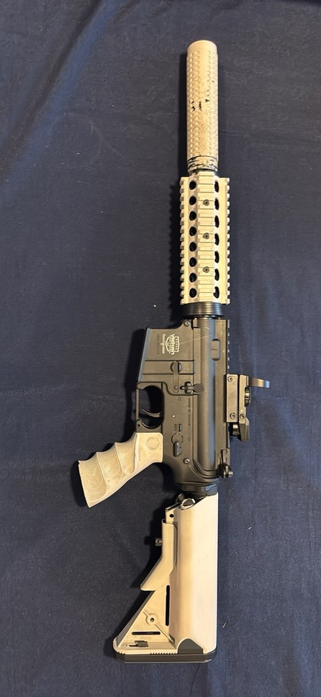 Valken Tactical Airsoft M4 AEG |Tracer unit, Red dot, Upgraded Motor|