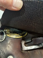Beautiful imported Stubben Lohengrin cross-country/jumping saddle — 17.5