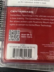 Bowtech Centermass Picatinny Rail Mount Gen 2