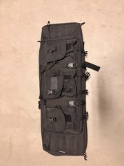 Krytac Trident Mk2 CRB Airsoft Rifle Green W/ Flashlight, Mags, Carrying Case