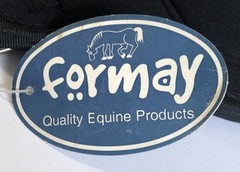 Horse Equine Padded Neoprene Black Splint Boots 2-PACK Sz M By Formay