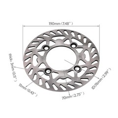 70/100-19 + 90/100-16 Wheel Tire Rim Rotor For Dirt Bike CR85 KX100 CRF 150cc 90