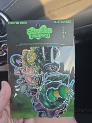 Travis Scott Cactus Jack X SpongeBob SquarePants 12 – Sticker Pack (RARE COLLAB)