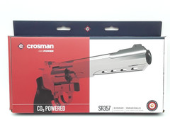 Crosman SR357 .177 Cal Air Pistol CO2 Metal Revolver w/ 200 Pellets & 5 CO2