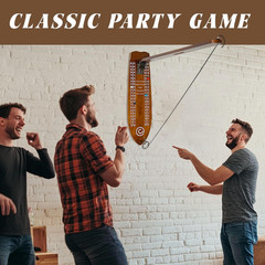 Ring Toss Game – Hook & Ring Fun for Indoor/Outdoor Game Rooms