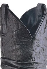 Dingo 12″ Slouch Men’s Western Boots Size 10 Distressed Black 15240 Vintage