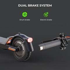 600W ELECTRIC SCOOTER ADULT 32KM/H MAX SPEED FOLDABLE E-SCOOTER SHOCK APSORPTION