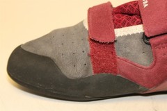 Evolv Elektra Womens Size 38 7.5 Merlot Grey Climbing Approach Bouldering Shoes