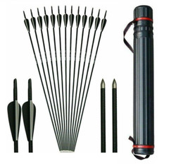 Archery Compound Bow Arrows Set 20-70lbs RH LH Stabilizer Hunting Shoting Target