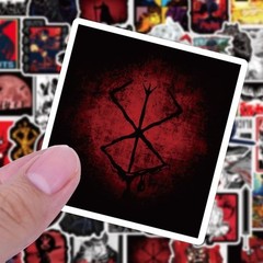 Mix 10/50 PCs Berserk Anime Luggage Notebook Laptop Car Sticker -No Duplicate
