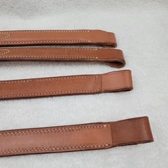 4 Western Headstall Brow Bands 16.5 x 1.13″ Loop 1.13″ Rawhide Embroidered New