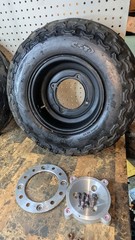 Segway X2 OEM CST Pair Of Wheels includes Tires, Rims, Axel Mounts – Set Of 2