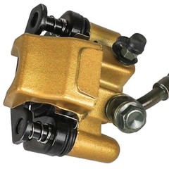 Front Hydraulic Twin Disc Brake Caliper Rotor ATV Go Kart Buggy Golf Cart Quad