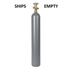 Reconditioned 7 lb. Steel CO2 Cylinder Tank with CGA320 Valve DOT Approved