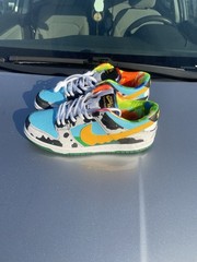 Nike SB Dunk Low Chunky Dunky Ben & Jerry’s Skateboarding Shoes Blue Multicolor