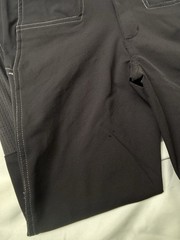Kerrits Women’s Riding Breeches Knee Patch Pants Black/Gray Size S