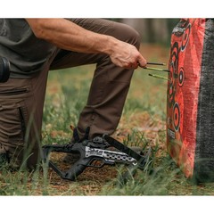 Demun Tri Strike Compact Crossbow 175 FPS Package Black Camo