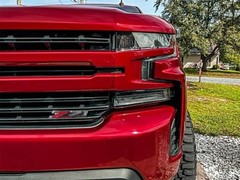 (Set of 3) 2019-2024 2pack Hood Z71 Off Road Emblems Plus 2 All Black+Grille