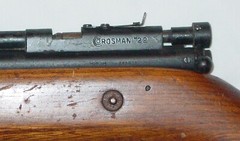 RARE VINTAGE CROSMAN MODEL 114 .22 CALIBER AIR RIFFLE – 1950 to 1955 ERA