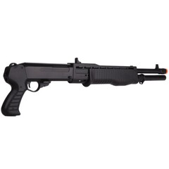 DOUBLE EAGLE M63 Pump Action SPAS Tri-Shot Burst Airsoft Shotgun