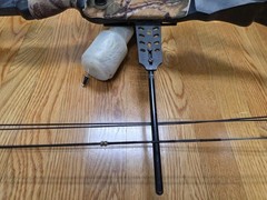 Vintage PSE Compound Bow Set PSE Laser Magnum with Bowfishing Retriever