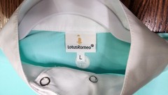 Lotus Romeo, NEW, show shirt, light green, Large $150